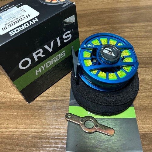 Orvis hydros iii fly - reel, blue
