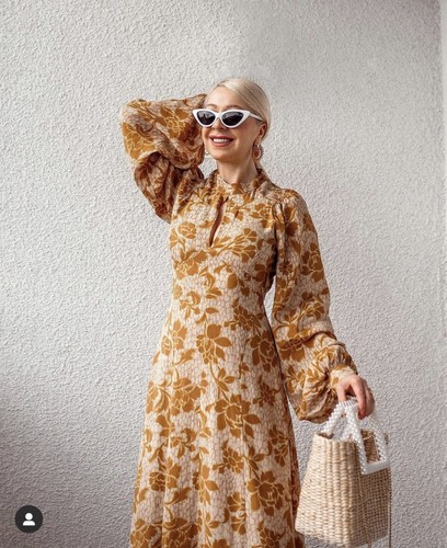 Bnwt zara floral - floral, open
