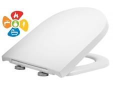 Teams Soft Slow Close WC Toilet Seat Replaces Duravit D-Neo & Duravit No.1 Seat
