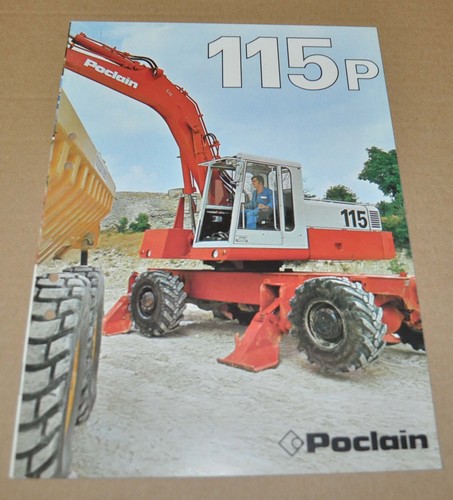 Poclain 115p volvo - 115p, bm