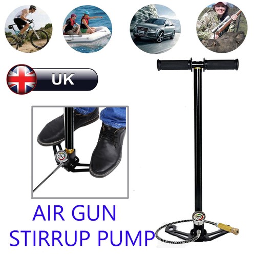Stirrup air rifle pump - pump, airgun
