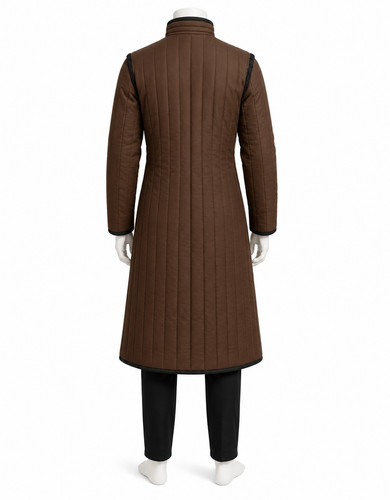 Medieval brown gambeson - medieval, padded
