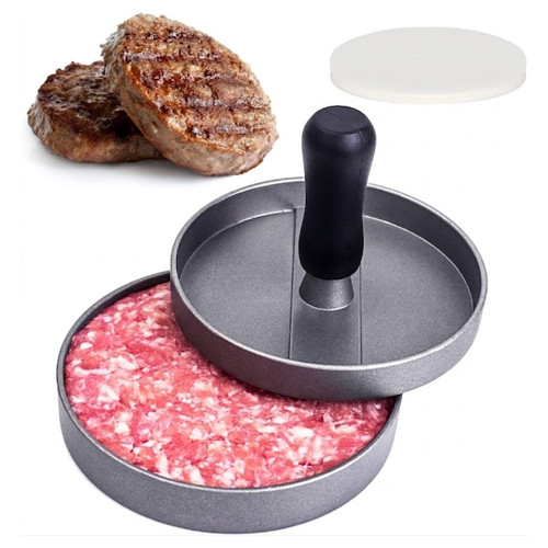 Non stick burger - stick, +