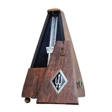 Antique Wittneren Wood Functional Metronome / Vintage German Wooden Metronome