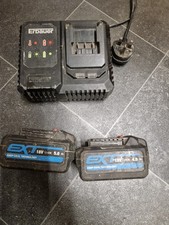 Erbauer 2x battery 4ah /5ah