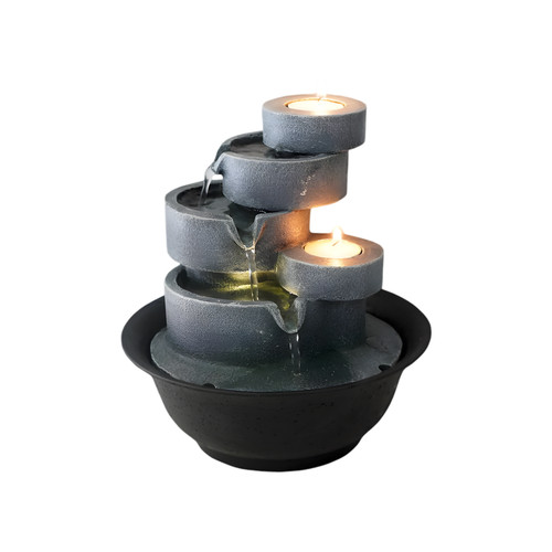 Primrose 21cm slate effect - slate,