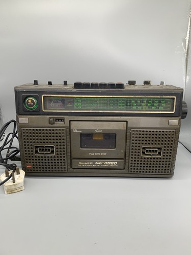 Sharp 8080e boombox radio - gf-8080e,