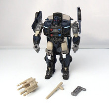 Transformers Barricade The Last Knight Premier Deluxe Class Complete VGC; TLK-02