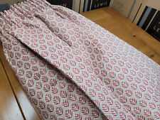 John Lewis MTM W459 x D246cm Jane Churchill Bambury Pencil Pleat Curtains £2317