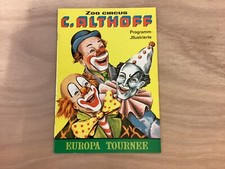 Circus Carl Althoff Programme