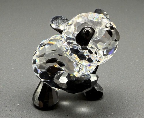 Vintage swarovski panda bear - swarovski,