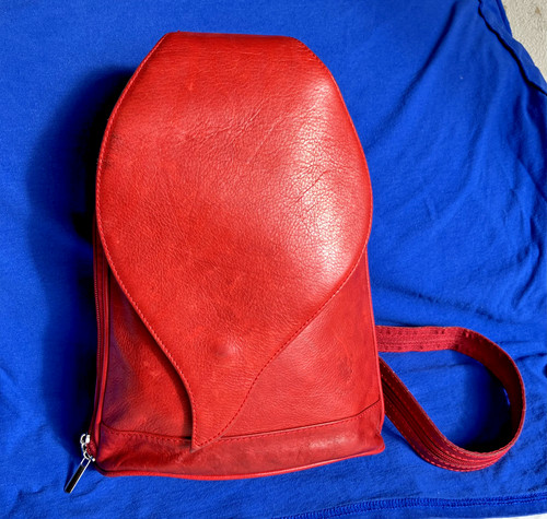 Borse pelle small red - borse,