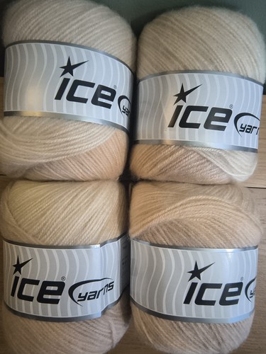 Wool yarn ice - yarns, shaggy