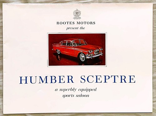 Humber sceptre saloon brochure - sceptre,