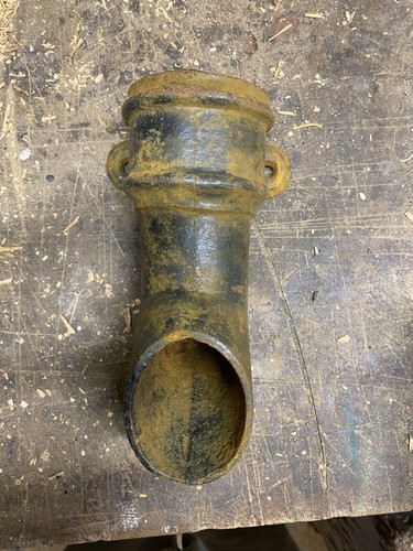 Vintage cast iron downpipe - vintage,