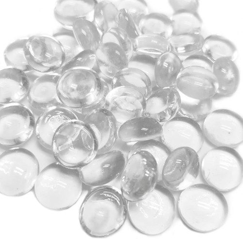 Glass pebbles 0 45kg - glass,