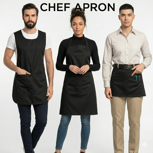 Premium overall tabard - tabard, chef