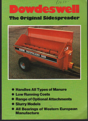 Dowdeswell sidespreader - dowdeswell, "sidespreader"