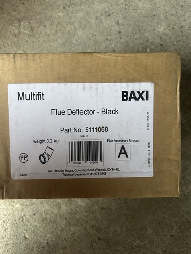 Baxi 5111068 flue - flue, deflector