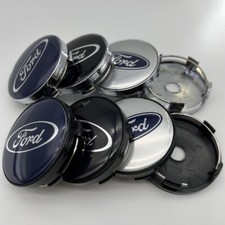 4x 60mm black for Ford logo emblem alloy wheel hub cap hub caps wheel caps