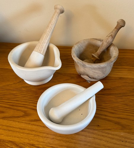 Small pestle mortar - x, &