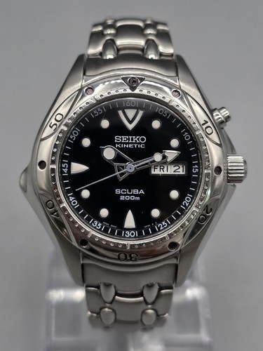 Seiko kinetic scuba - kinetic, 200m