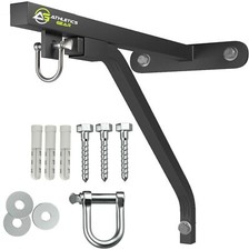Heavy Duty Punch Bag Wall Bracket Steel Mount Hanging Stand Boxing Athletics