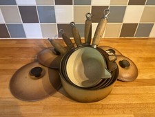 Set Of 5 Le Creuset Cast Iron