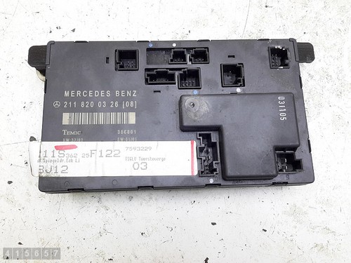 2004 mercedes class - class, control