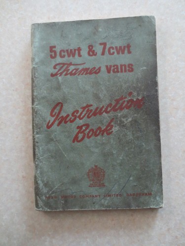 Vintage ford thames cwt - thames,