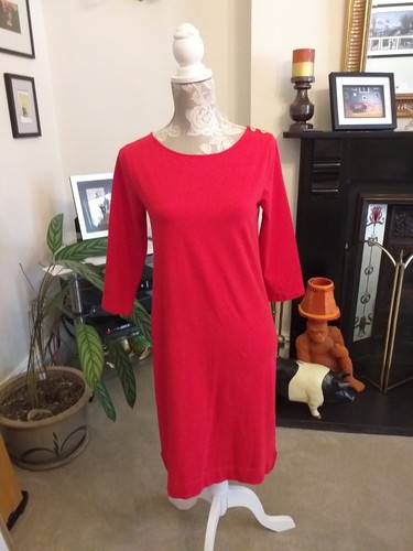 Jaeger vintage red dress with - jaeger,
