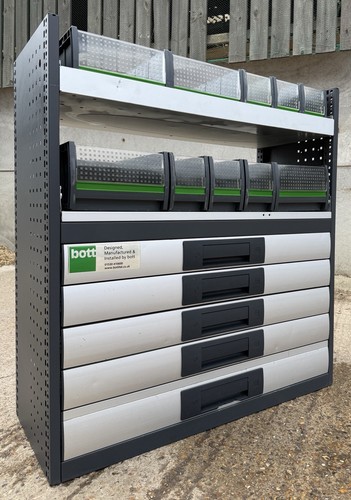 Van racking shelving drawers - van,