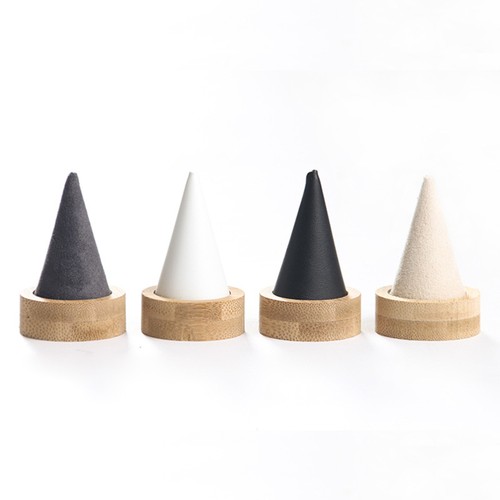 1pc bamboo display stand - 1pc,