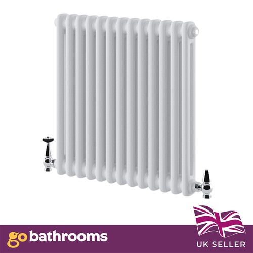 White traditional column - white,