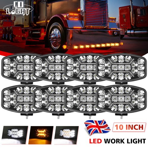 Full led spot light amber - led,