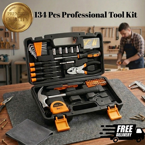 Tool kit 134pcs auto - 134pcs,