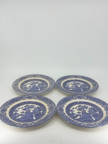 Blue willow eit salad - blue,