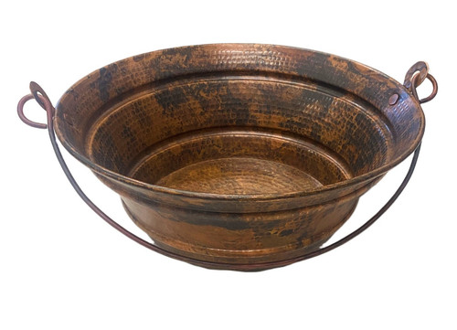 Rustic round natural - round,