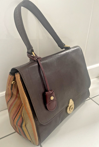 Paul smith leather bag used - paul,