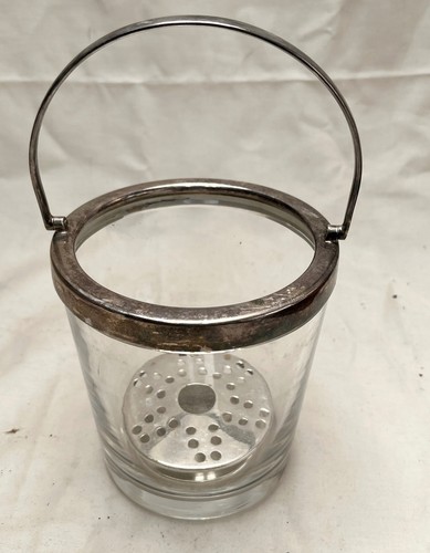 Vintage glass silver - glass, &