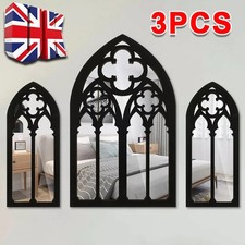 3Pcs Window Garden Mirror Wall