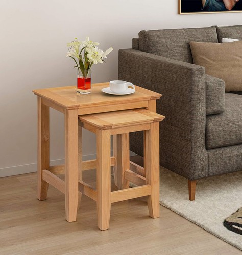Nest tables small oak 2 - small,