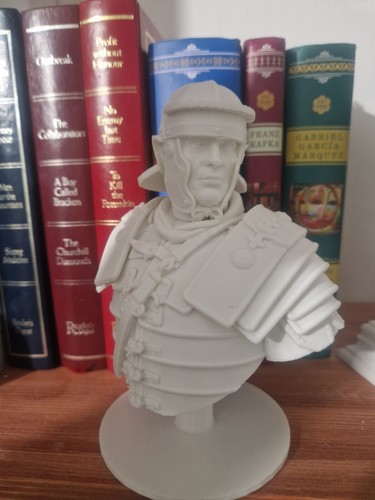 Roman legionnaire bust model - roman,
