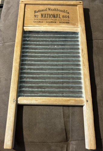 Antique national washboard - national,