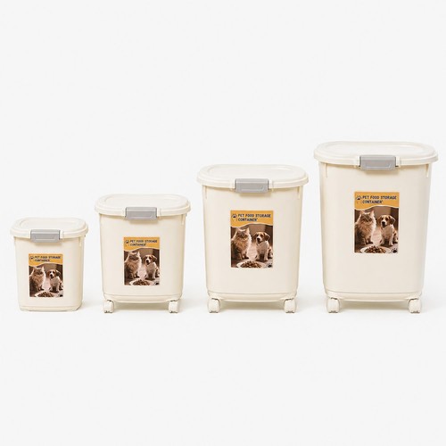 Pet food storage container - food,