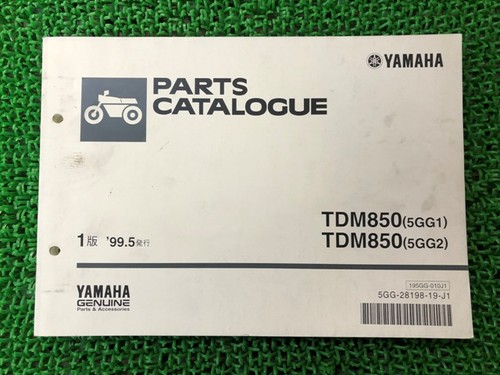 Tdm850 parts list - parts, 1st