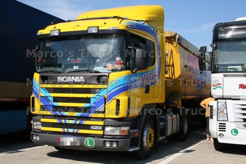 Truck photo scania 420 tipper - scania,