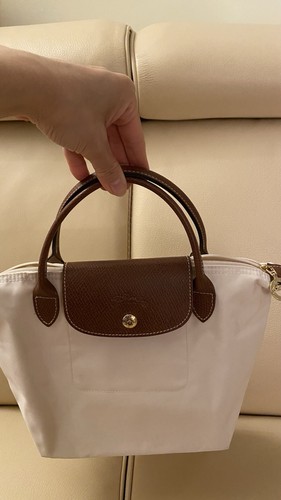 Longchamp pliage white - le,