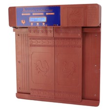 Bronze US Plug Automatic Chicken Coop Door Electric Double Door Auto Chicken HOT