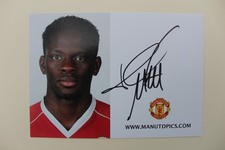 2006-07 Louis Saha Signed